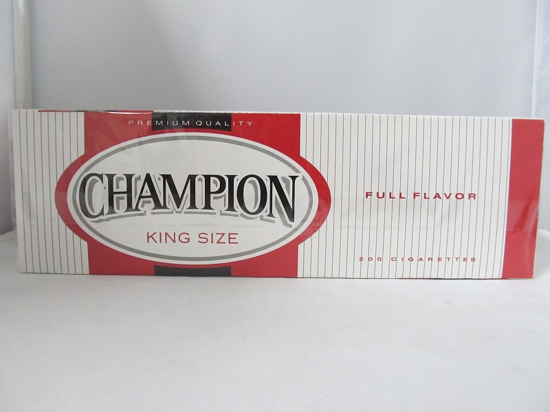 Champion All-Natural Tobacco Alternative Pack 10/20 CIGARETTES - King 