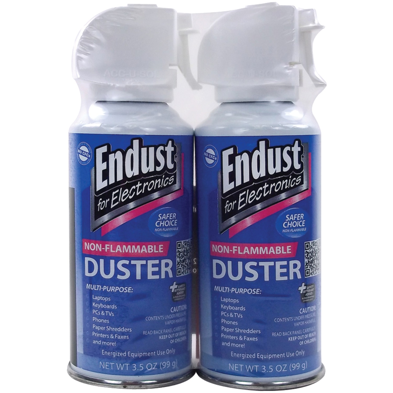 Endust for ELECTRONICS ELECTRONICS Duster (3.5oz; Nonflammable; with Bitterant; 2 pk)